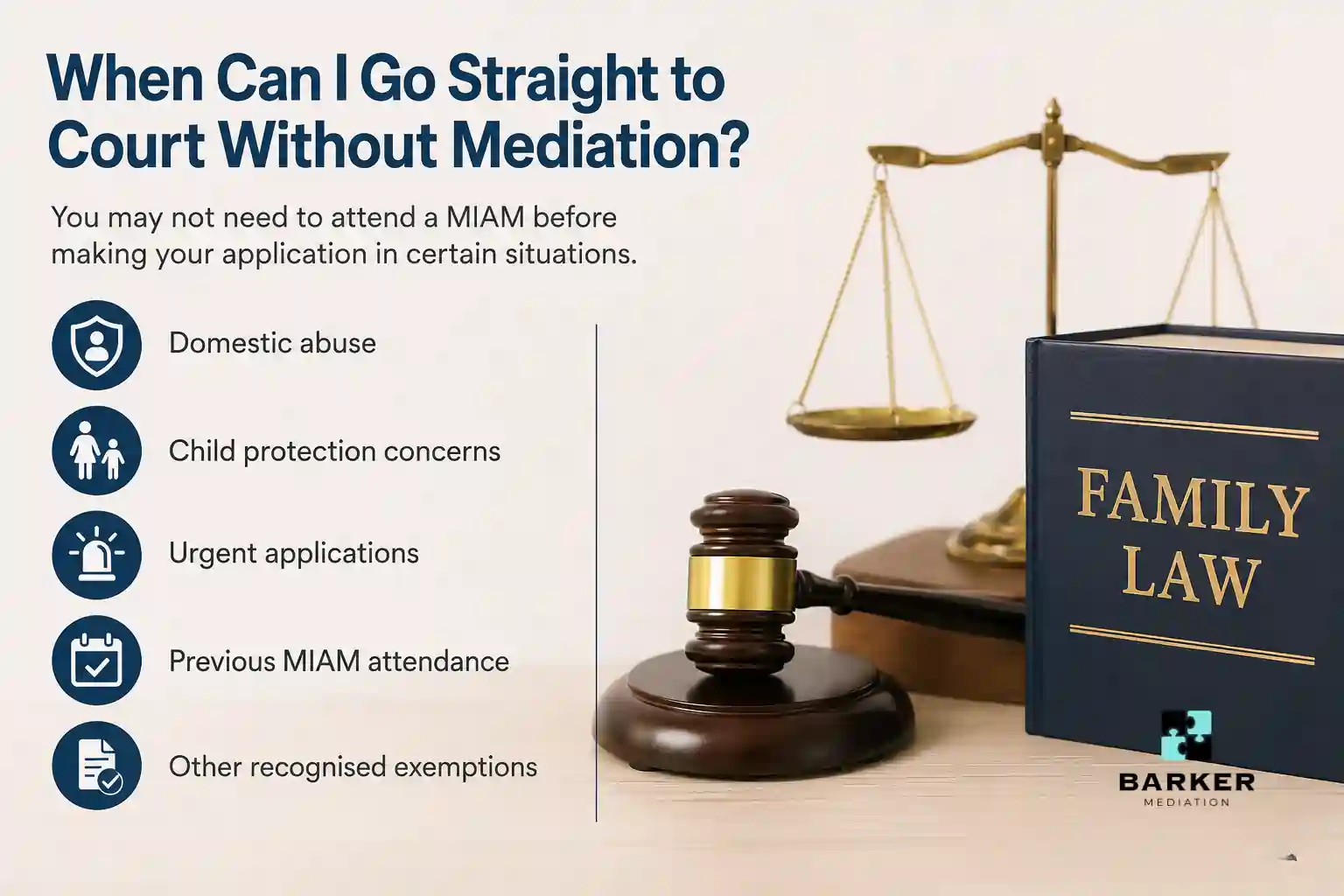 When Can I Go Straight to Court Without Mediation Berkshire?